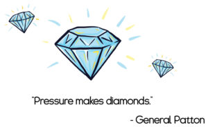 Pressure makes diamonds quote