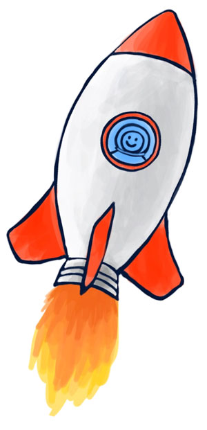 rocket illustration